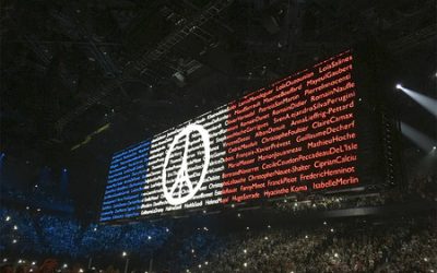 U2 Ignites Paris